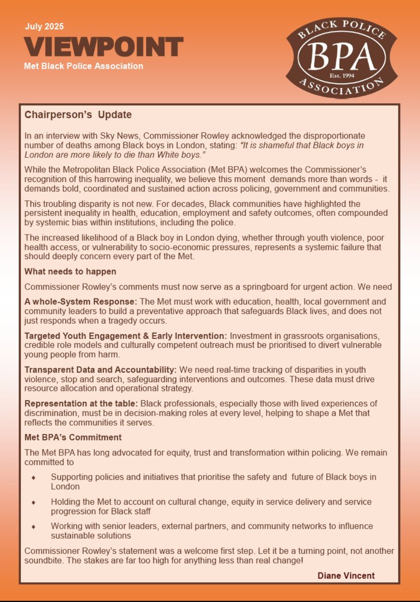 Welcome to the July 2025 Viewpoint Newsletter. Please take a moment to explore and engage with the contents 
 
🧵1. Chair's observation with key message.