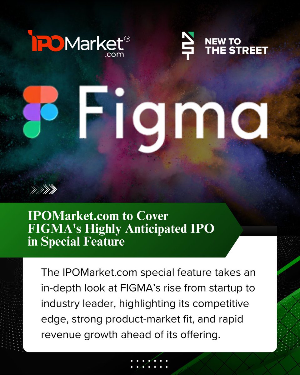 New to The Street (@newtothestreet) on Twitter photo IPOMarket.com to Spotlight FIGMA’s Highly Anticipated IPO in Special Feature 💻📈
<a href="/IPOMarketcom/">IPOMarket.com</a> is bringing you exclusive coverage of FIGMA’s much-anticipated IPO, diving into what this major move means for the design tech space and investors alike. <a href="/vincemedia1/">Vince Caruso</a>
🖌️ IPOMarket.com to Spotlight FIGMA’s Highly Anticipated IPO in Special Feature 💻📈
<a href="/IPOMarketcom/">IPOMarket.com</a> is bringing you exclusive coverage of FIGMA’s much-anticipated IPO, diving into what this major move means for the design tech space and investors alike. <a href="/vincemedia1/">Vince Caruso</a>
🖌️