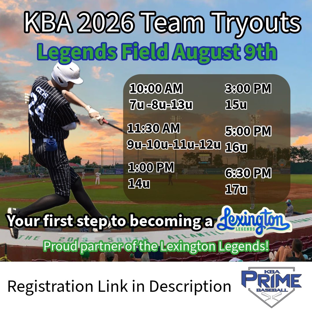 KBA Prime Baseball (@kbaprime) on Twitter photo 🚨🚨🚨🚨Coaching Announcements🚨🚨🚨🚨
We are excited to announce our 13u - 17u Black and Blue team Coaching Staffs. 
13u Black - Chris Hoagland
13u Blue - Parker Hoagland 
14u Black - Tony Arnold 
14u Blue - Matt Crump
15u Black - AJ Jackson 
15u Blue - Sam Norris 
16u 🚨🚨🚨🚨Coaching Announcements🚨🚨🚨🚨
We are excited to announce our 13u - 17u Black and Blue team Coaching Staffs. 
13u Black - Chris Hoagland
13u Blue - Parker Hoagland 
14u Black - Tony Arnold 
14u Blue - Matt Crump
15u Black - AJ Jackson 
15u Blue - Sam Norris 
16u