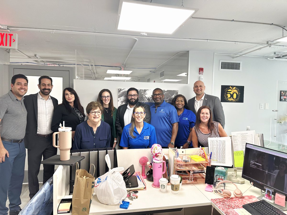 JCRC of GMJF (@jcrcofgmjf) on Twitter photo A fantastic day today meeting
with the Miami-Dade Teachers Union <a href="/ADL/">ADL</a> Center for the Advancement of Jewish Education <a href="/AJCGlobal/">American Jewish Committee</a> & the Holocaust Memorial Miami Beach. We are grateful to the Miami-Dade Teachers Union who has been so receptive to the needs of our Jewish students! A fantastic day today meeting
with the Miami-Dade Teachers Union <a href="/ADL/">ADL</a> Center for the Advancement of Jewish Education <a href="/AJCGlobal/">American Jewish Committee</a> & the Holocaust Memorial Miami Beach. We are grateful to the Miami-Dade Teachers Union who has been so receptive to the needs of our Jewish students!