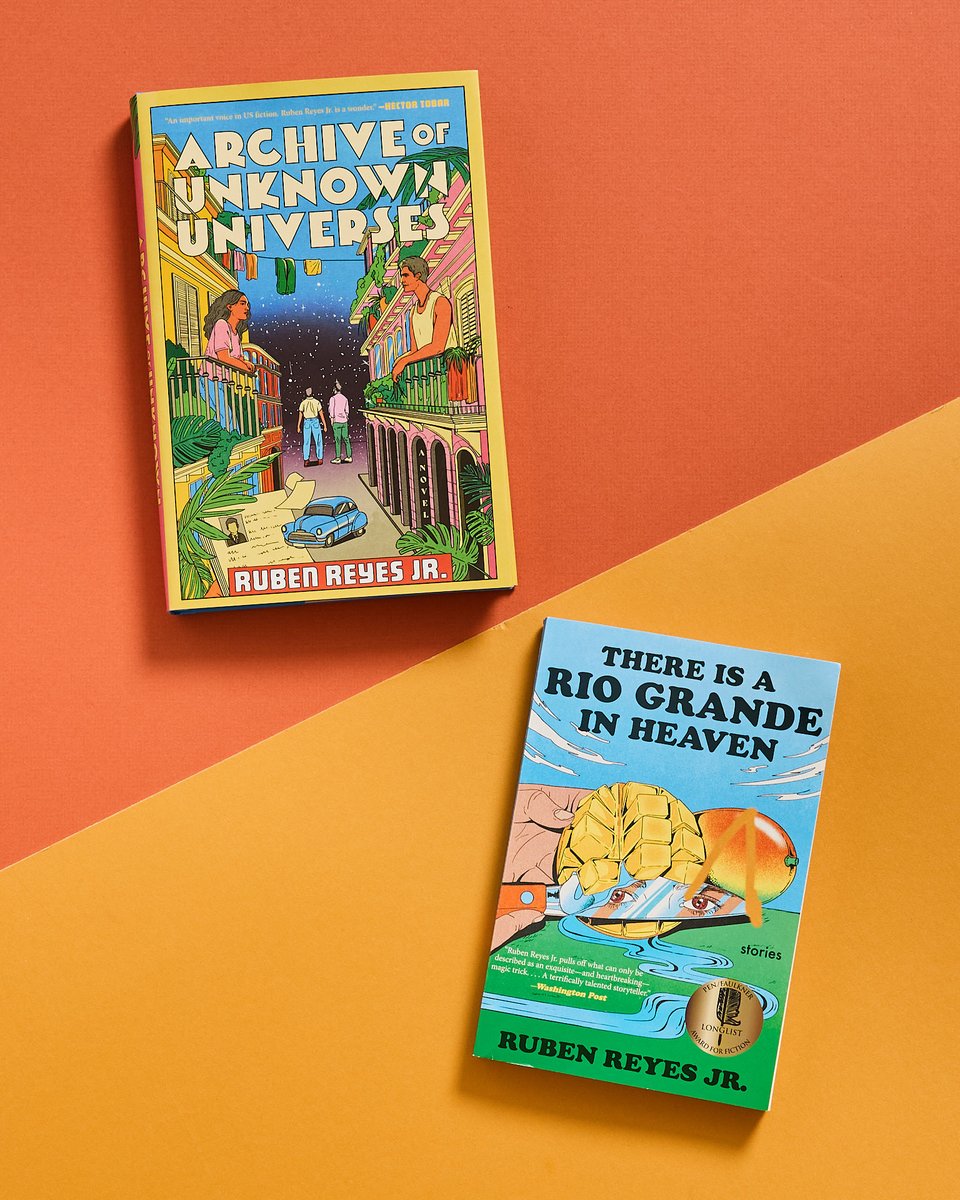 Mariner Books (@marinerbooks) on Twitter photo "Remarkably self-assured. . . a deliriously fun read." -@bostonglobe
We're giving away copies of <a href="/rubenwrites/">Ruben Reyes Jr.</a> 's debut novel Archive of Unknown Universes and story collection. Enter for a chance to win: m.cmpgn.page/q3bkZQ "Remarkably self-assured. . . a deliriously fun read." -@bostonglobe
We're giving away copies of <a href="/rubenwrites/">Ruben Reyes Jr.</a> 's debut novel Archive of Unknown Universes and story collection. Enter for a chance to win: m.cmpgn.page/q3bkZQ