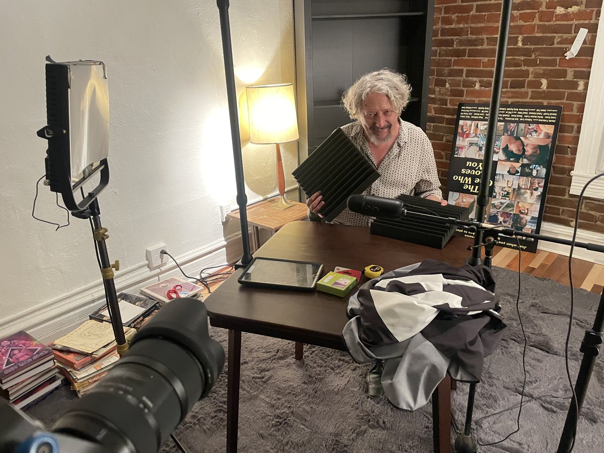 New Studio

We were tired of using our business office as a studio.

Set up and tear down between recording sessions was a bit of a pain.

It meant that recording a show forced us to do several at once as a way to simplify things.

Now we have a dedicated studio space.

We can