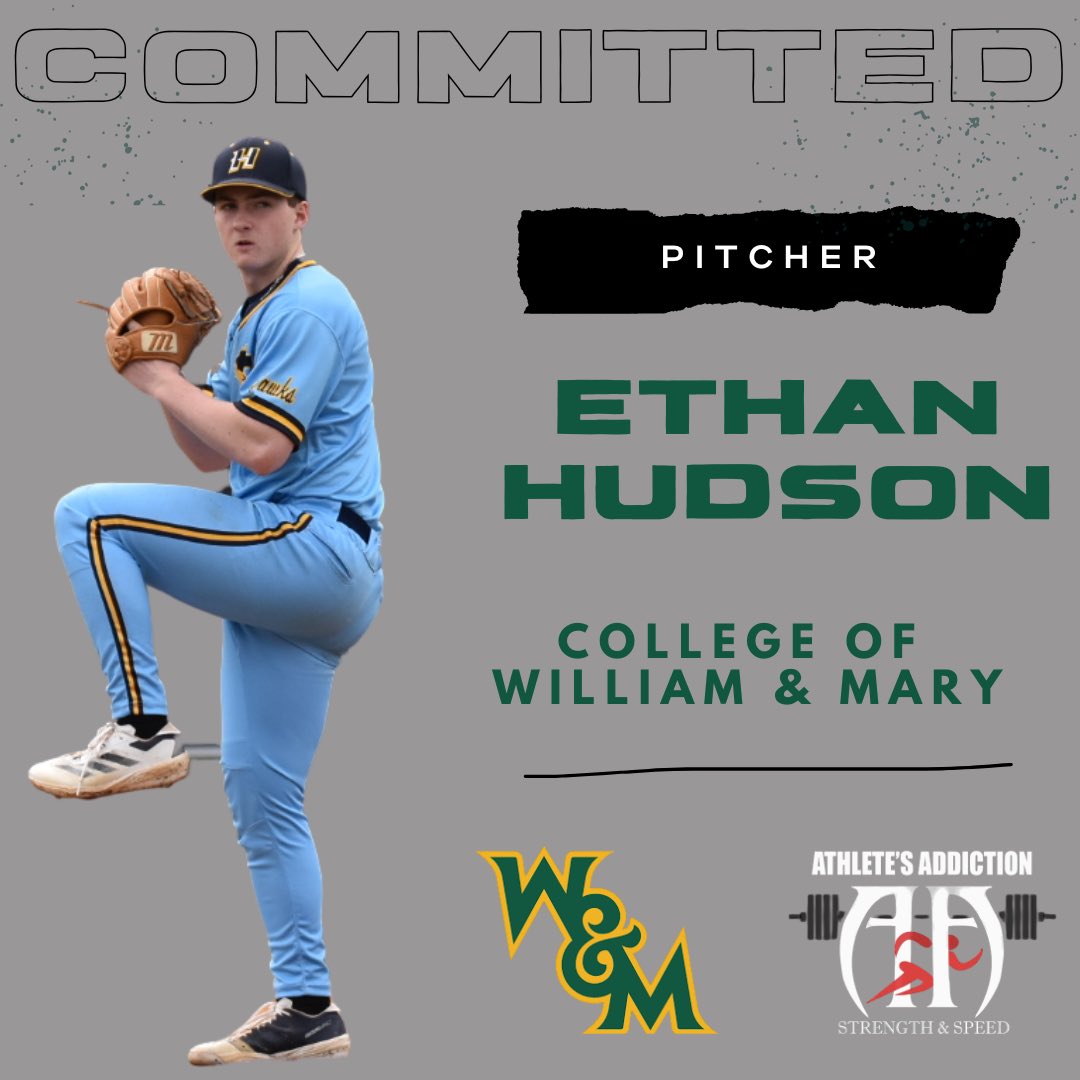 Congratulations to AA Vet Ethan Hudson (<a href="/ethanhudson2026/">Ethan Hudson</a>) on his commitment to William &amp; Mary! 🔥💪