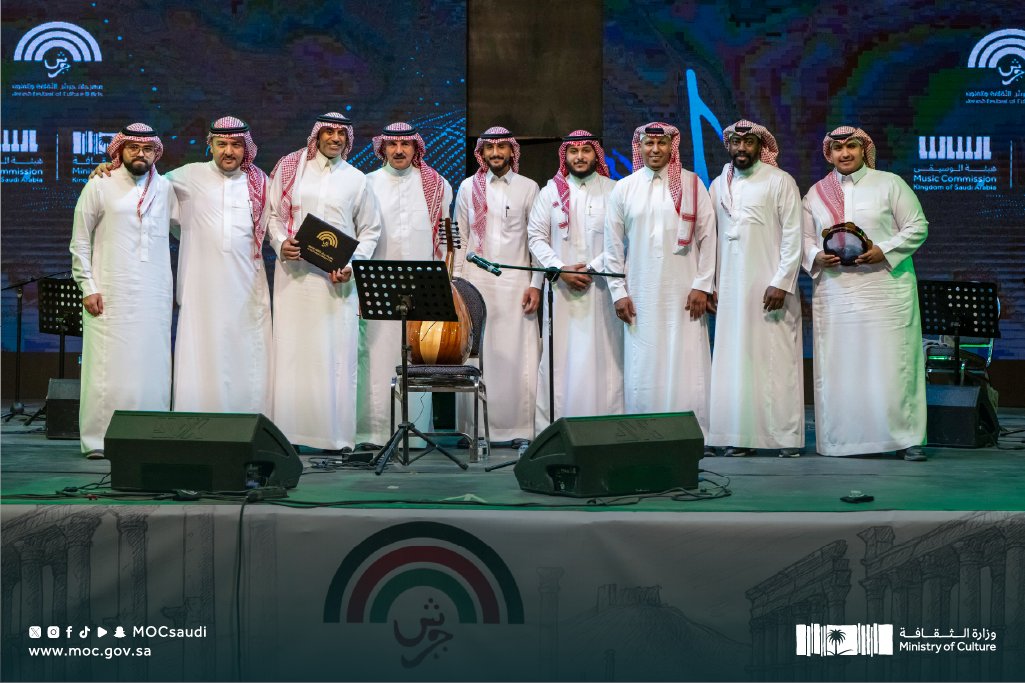 نخبة من العازفين السعوديين تشدو ألحانهم في المملكة الأردنية الهاشمية؛ ضمن مشاركة #وزارة_الثقافة في مهرجان جرَش للثقافة والفنون 2025.