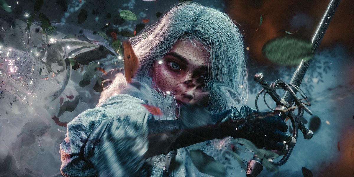 missmensis's tweet photo. Alicia / Maelle 

#ClairObscureExpedition33  
@SandfallGames 

#VirtualPhotography #ThePhotoMode https://t.co/Uf5q0yJcDC