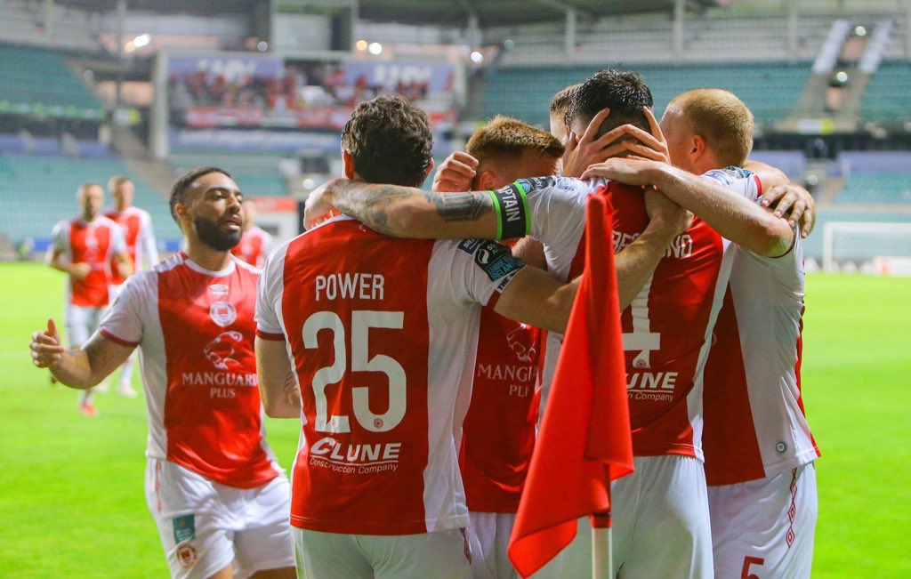 FAIreland's tweet photo. Congratulations to Shamrock Rovers & St Patrick’s Athletic who progress to the UEFA Conference League 3rd qualifying round after their respective victories this evening 👏

Shelbourne now enter the UEFA Europa League 3rd qualifying round following their defeat to Qarabag FK 🙌 

It’s the first time since 2021/22 that there’ll be three @LeagueofIreland sides competing in Europe at this stage of the respective competitions 🇮🇪🙌