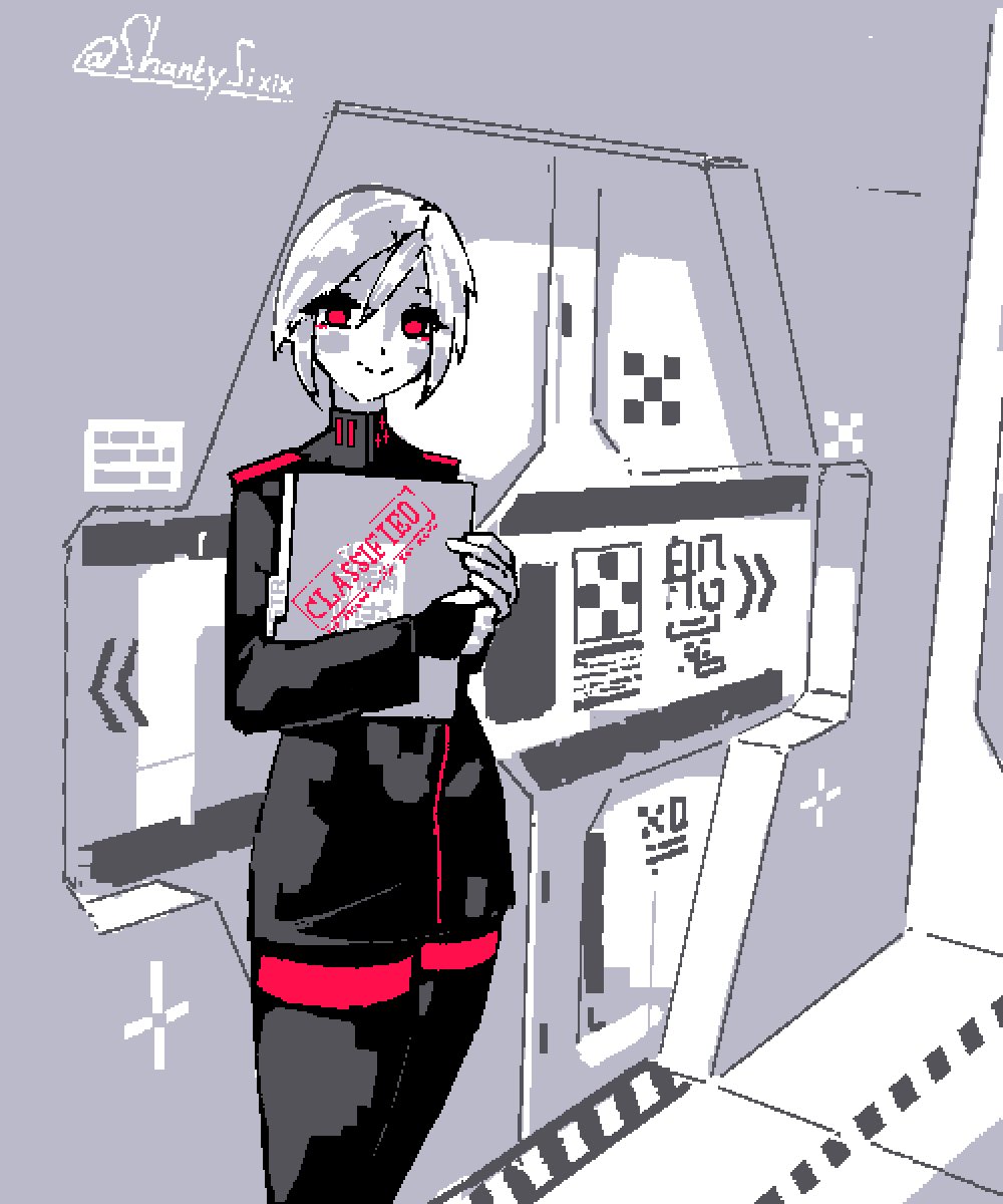 Befriending the Elster unit while holding classified documents that say “Do not befriend the Elster unit”

#SIGNALIS