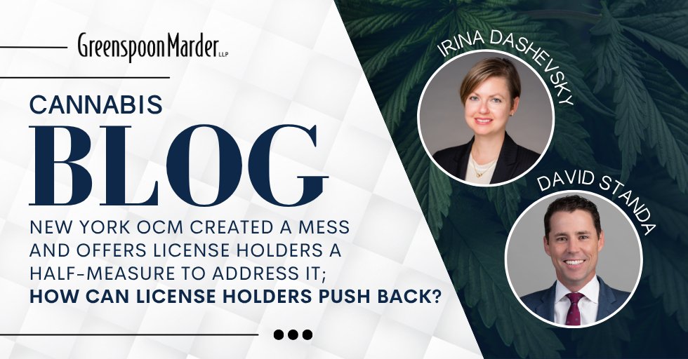 The New York OCM has admitted to a major error in its dispensary location rules, impacting over 150 businesses across the state. Irina Dashevsky and David Standa break down what the OCM got wrong and how affected license holders can push back.

Read more: ow.ly/KVk050WyjAQ