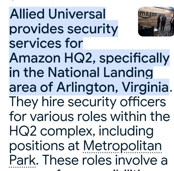 KrisNVnmiP (@sophiemae1022) on Twitter photo <a href="/libsoftiktok/">Libs of TikTok</a> <a href="/AlliedUniversal/">Allied Universal</a> Security risk for Amazon HQ2 employees . Cc <a href="/amazon/">Amazon</a> <a href="/ajassy/">Andy Jassy</a> <a href="/amazon_policy/">Amazon Public Policy</a> <a href="/b_huseman/">Brian Huseman</a> <a href="/libsoftiktok/">Libs of TikTok</a> <a href="/AlliedUniversal/">Allied Universal</a> Security risk for Amazon HQ2 employees . Cc <a href="/amazon/">Amazon</a> <a href="/ajassy/">Andy Jassy</a> <a href="/amazon_policy/">Amazon Public Policy</a> <a href="/b_huseman/">Brian Huseman</a>