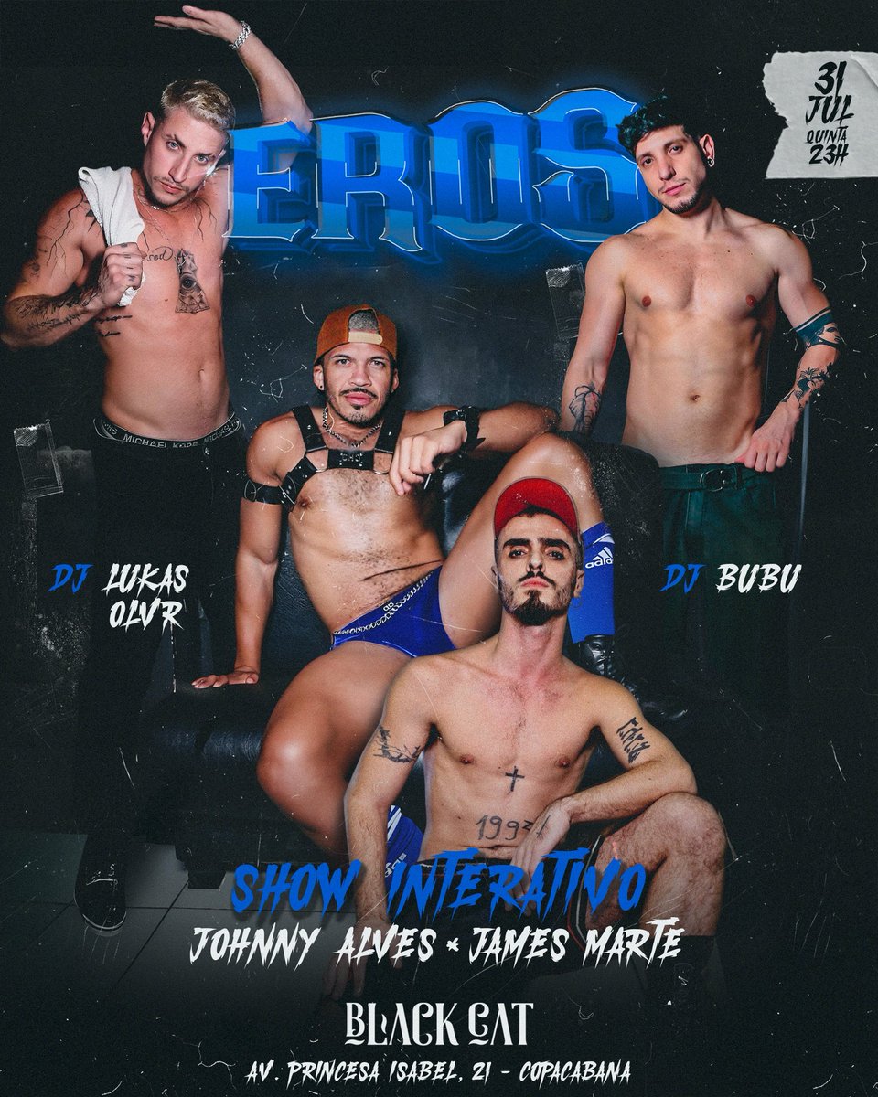 Hoje tem no <a href="/BarBlackCat/">Black Cat Lounge Bar</a> 🔥🐈‍⬛

sympla.com.br/event__3056385