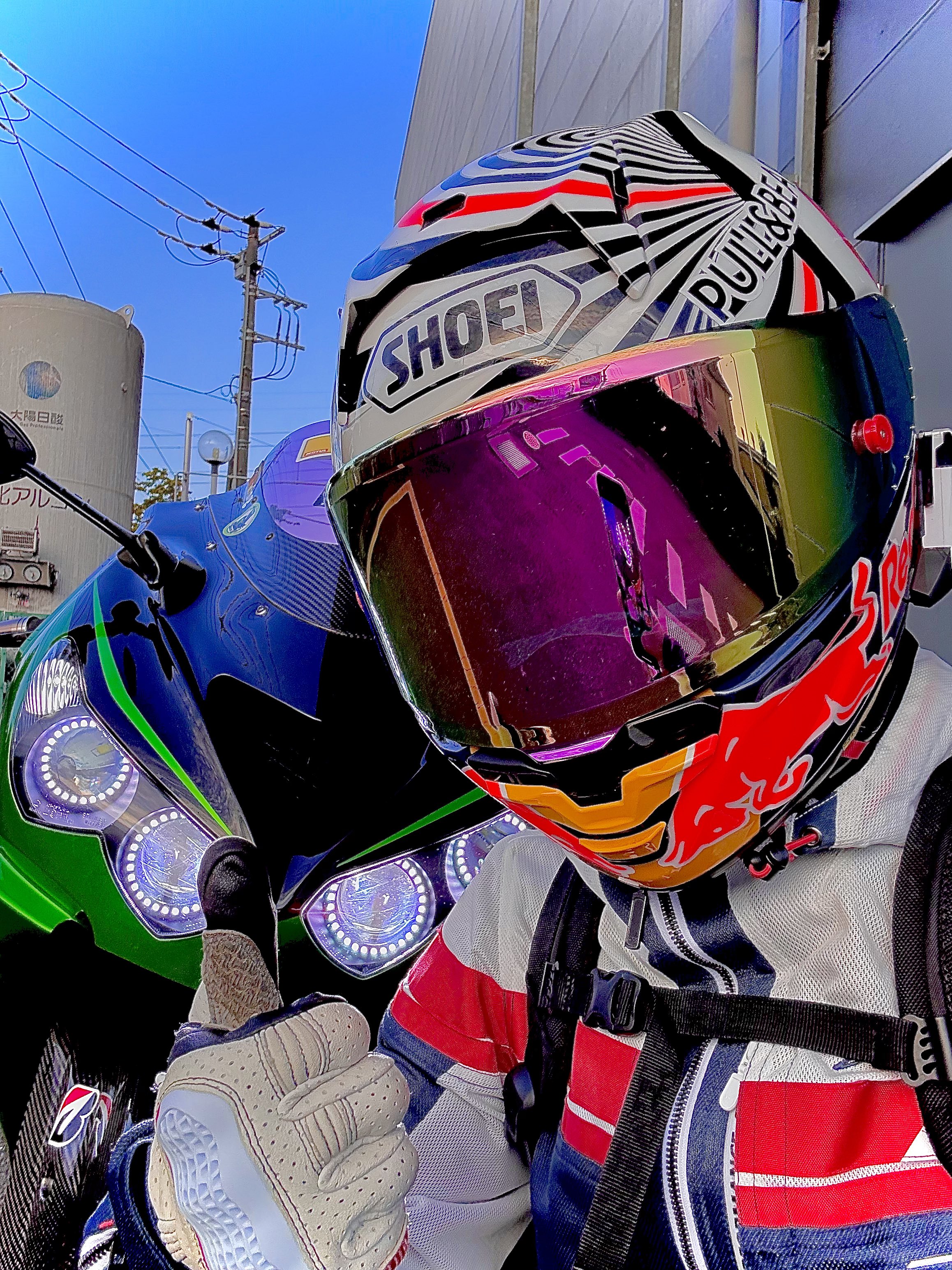 とよまる＠Ninja ZX-14R HG / 白山比咩神社のお守りが届いた