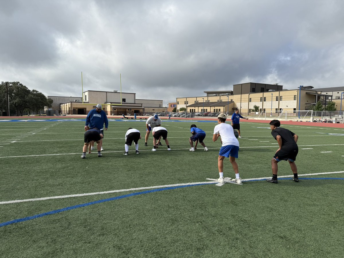 Great week of football camp! The future is bright for the Brahmas!