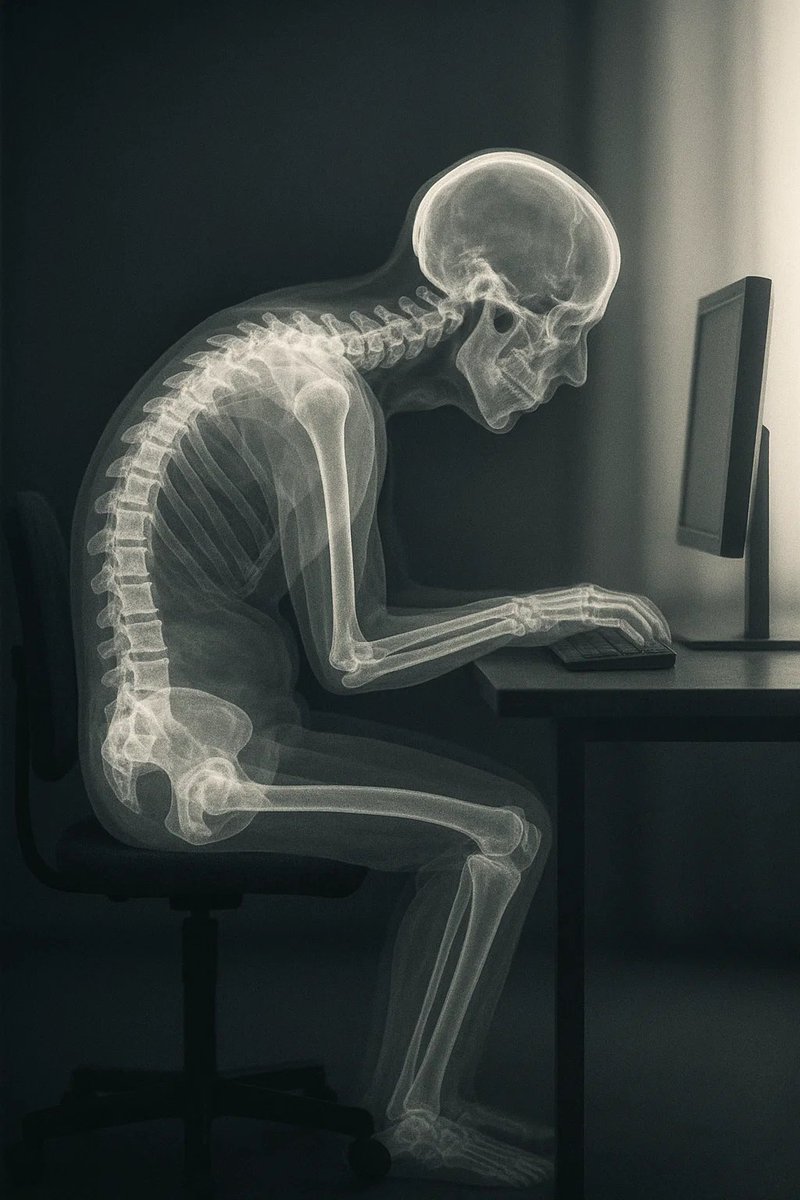 Sit up straight! 🫵Did I catch ya slouching? 😉
Sitting and bad posture are the new smoking.  It is quietly wrecking your health.