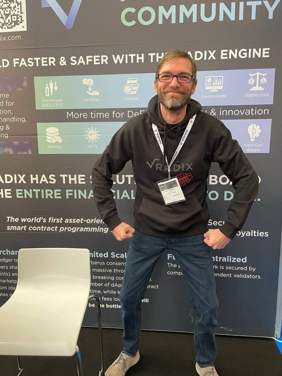 Rick Barber (@rick_barber_) on Twitter photo 1/8 - Radix DLT: A Legacy Beyond One Man
The crypto world was hit with heartbreaking news: Dan Hughes, the founder and technical visionary behind <a href="/radixdlt/">Radix - Radically Different DeFi</a>, has unexpectedly passed away. Dan wasn’t just a founder — he was the soul of the project, the one who laid the first 1/8 - Radix DLT: A Legacy Beyond One Man
The crypto world was hit with heartbreaking news: Dan Hughes, the founder and technical visionary behind <a href="/radixdlt/">Radix - Radically Different DeFi</a>, has unexpectedly passed away. Dan wasn’t just a founder — he was the soul of the project, the one who laid the first