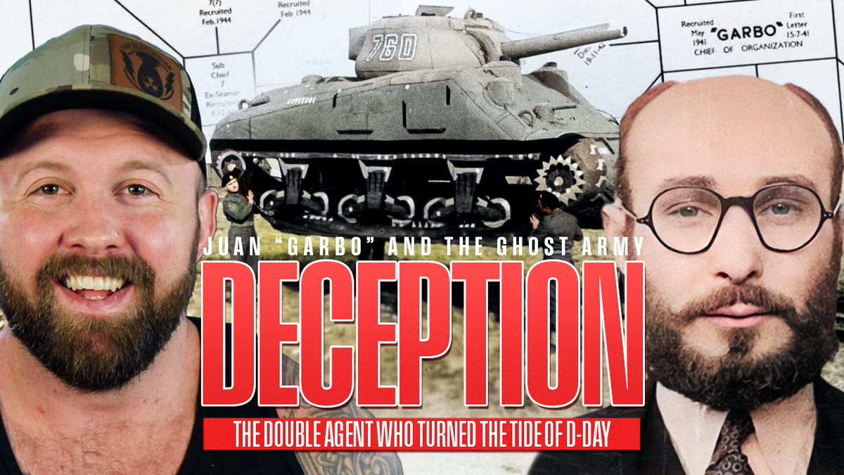 How A Chicken Farmer &amp; Inflatable Tanks Won WW2 - Agent Garbo &amp; The Ghost Army
youtu.be/tR2nBI0Y-XY