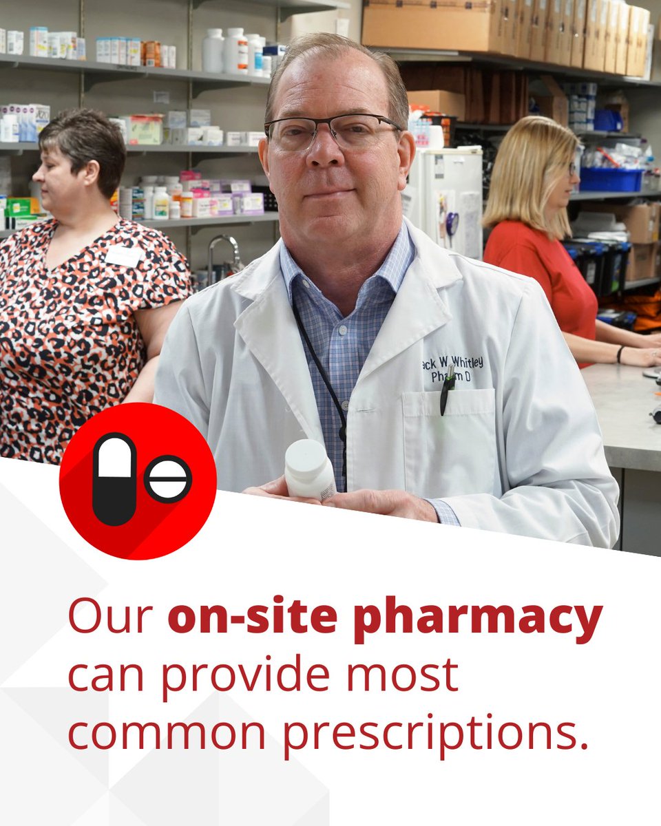 Fun Fact: WVHR's on-site pharmacy is one of the busiest in West Virginia—filling over 300 prescriptions every single day! While we don’t stock controlled meds, we’re here to help with most common prescriptions. Need refills? Just bring your script!

wvhealthright.org/pharmacy/