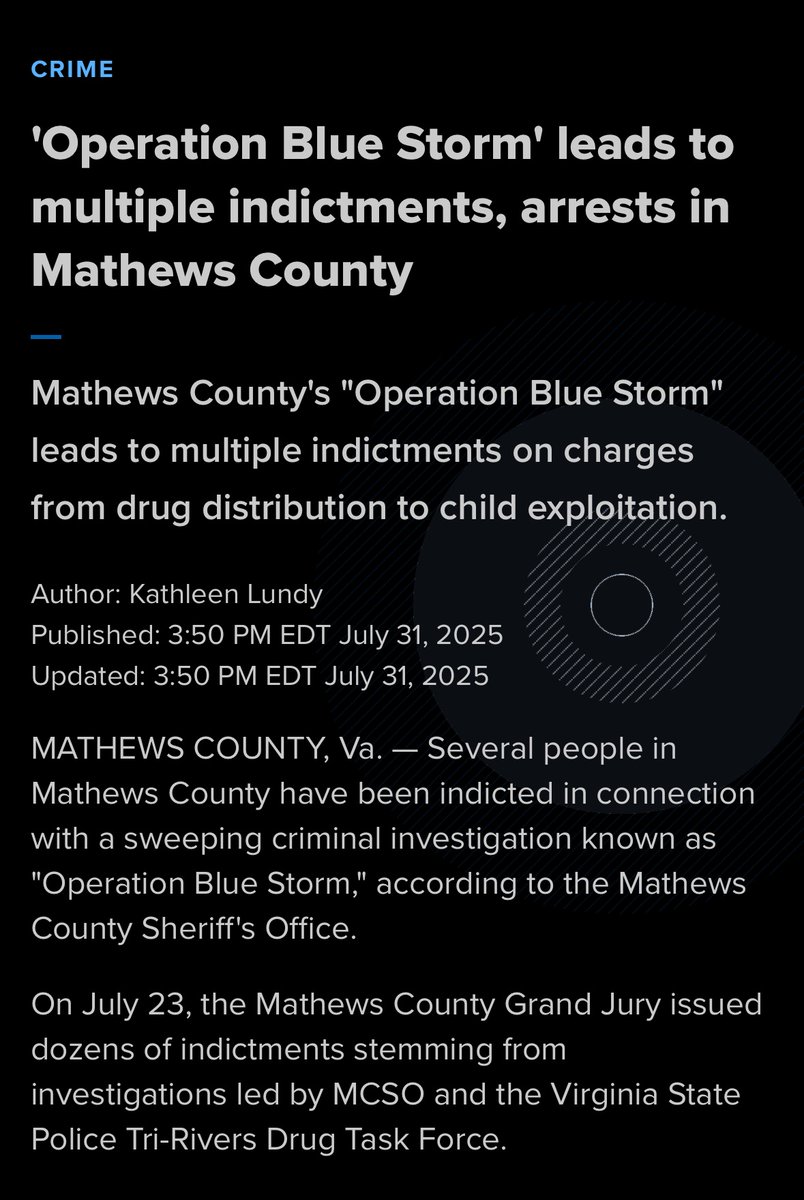 Child exploitation crimes are listed in comments below