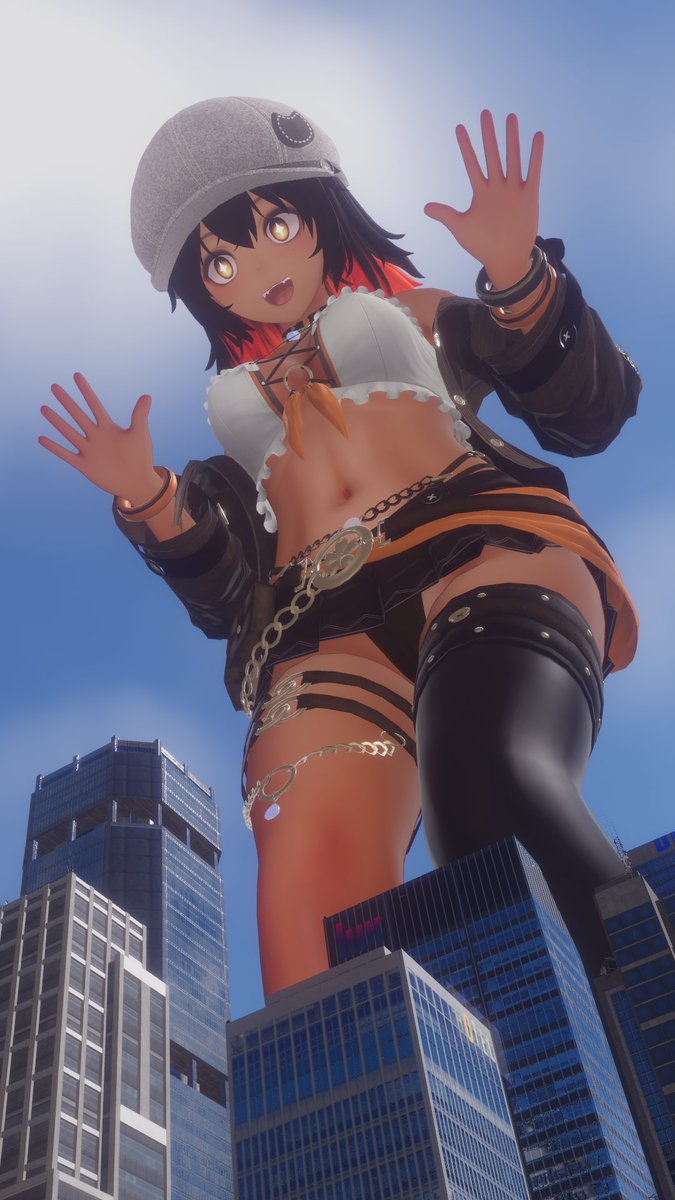 Breaking News!
New giantess has invaded nearby cities!
(New avatar acquired. 👍)
#VRChat #Giantess #SizeTwitter