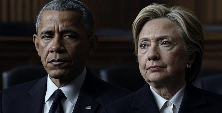 John Strand (@johnstrandusa) on Twitter photo WOW: <a href="/FBIDirectorKash/">FBI Director Kash Patel</a> posts:
“We uncovered this annex buried in a back room at the FBI…It revealed highly classified evidence that the Clinton campaign plotted to frame President Trump and fabricate the Russia collusion hoax”
“There will be more to come”
It’s time for arrests WOW: <a href="/FBIDirectorKash/">FBI Director Kash Patel</a> posts:
“We uncovered this annex buried in a back room at the FBI…It revealed highly classified evidence that the Clinton campaign plotted to frame President Trump and fabricate the Russia collusion hoax”
“There will be more to come”
It’s time for arrests