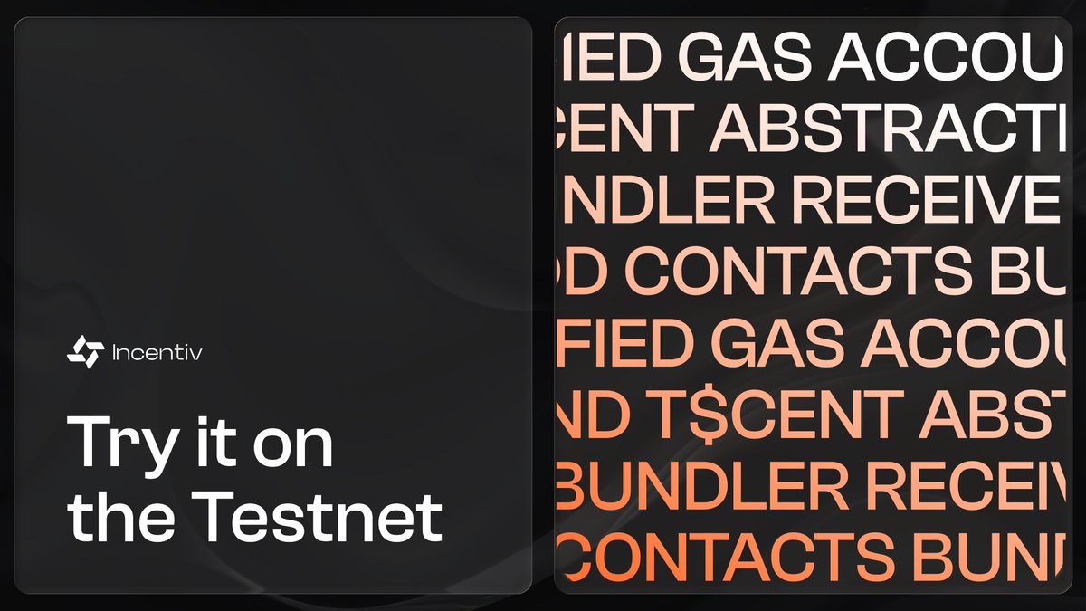 The Incentiv Testnet has quietly become one of the most complete L1 environments in Web3.

Here’s everything our ecosystem already supports 🫧👇🏻