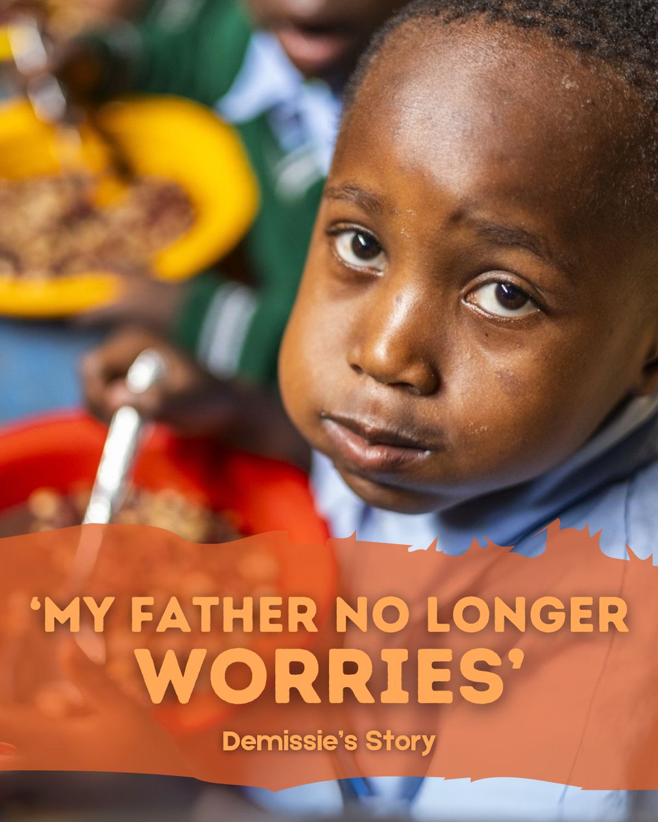 Most children in your life probably don't have to worry about their next meal. That isn't so for Demissie, age 5. 

His father doesn't make enough to provide for the family, so meals aren't always guaranteed. 

Convoy of Hope's Children's Feeding program in Ethiopia has helped to