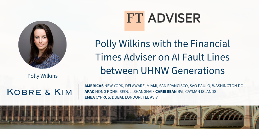 Kobre & Kim (@kobrekimllp) on Twitter photo Polly Wilkins shared her expertise on the threats posed by AI-generated disinformation with the <a href="/FT/">Financial Times</a> Adviser in an article titled “AI has opened fault lines that threaten the rich’s succession plans.”
kobrekim.com/insights/publi… Polly Wilkins shared her expertise on the threats posed by AI-generated disinformation with the <a href="/FT/">Financial Times</a> Adviser in an article titled “AI has opened fault lines that threaten the rich’s succession plans.”
kobrekim.com/insights/publi…