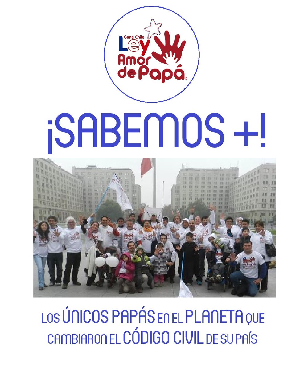 Queremos COMPARTIR TODOS NUESTROS VALIOSOS CONOCIMIENTOS y EXPERIENCIAS para resolver EXITOSAMENTE el conflicto familiar que VIVE (o sufre)

 +INFO: reservas@leyamordepapa.cl

¡VAMOS CON TODO! y con LA MEJOR ALIADA: nuestra #LEYAMORDEPAPÁ

amordepapa.org

<a href="/AmordePapa/">Amor de Papá</a>