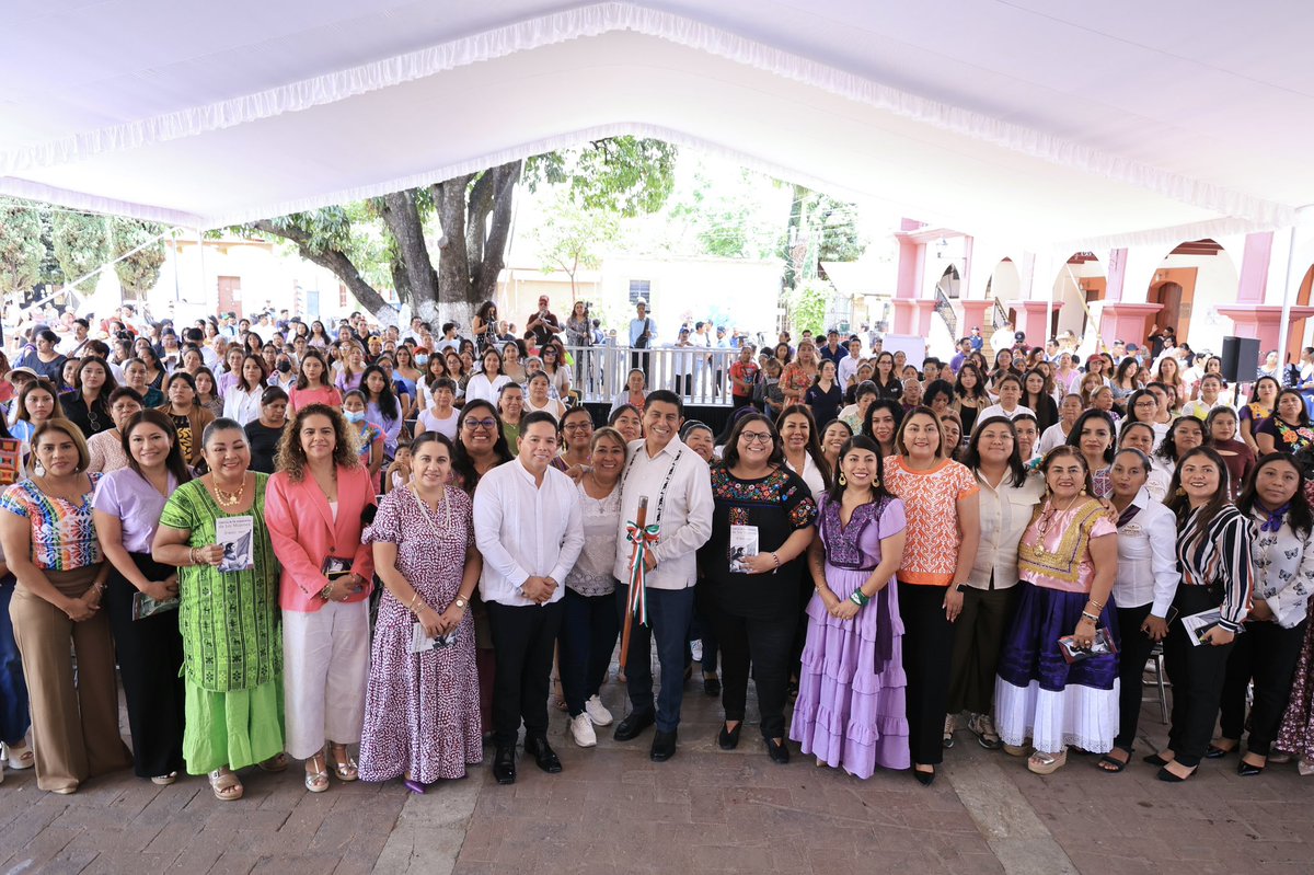 INAUGURAMOS EL CENTRO LIBRE PARA MUJERES EN SANTA LUCÍA DEL CAMINO, UN ESPACIO PARA LA ATENCIÓN INTEGRAL DE LAS OAXAQUEÑAS

Dimos inicio a las Asambleas de las Mujeres: Voces por la Igualdad y Contra las Violencias e inauguramos el Centro LIBRE en Santa Lucía del Camino,