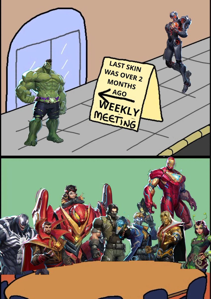 And Spider-man on his way to another skin, right?

Via/AnyltaDelFuego