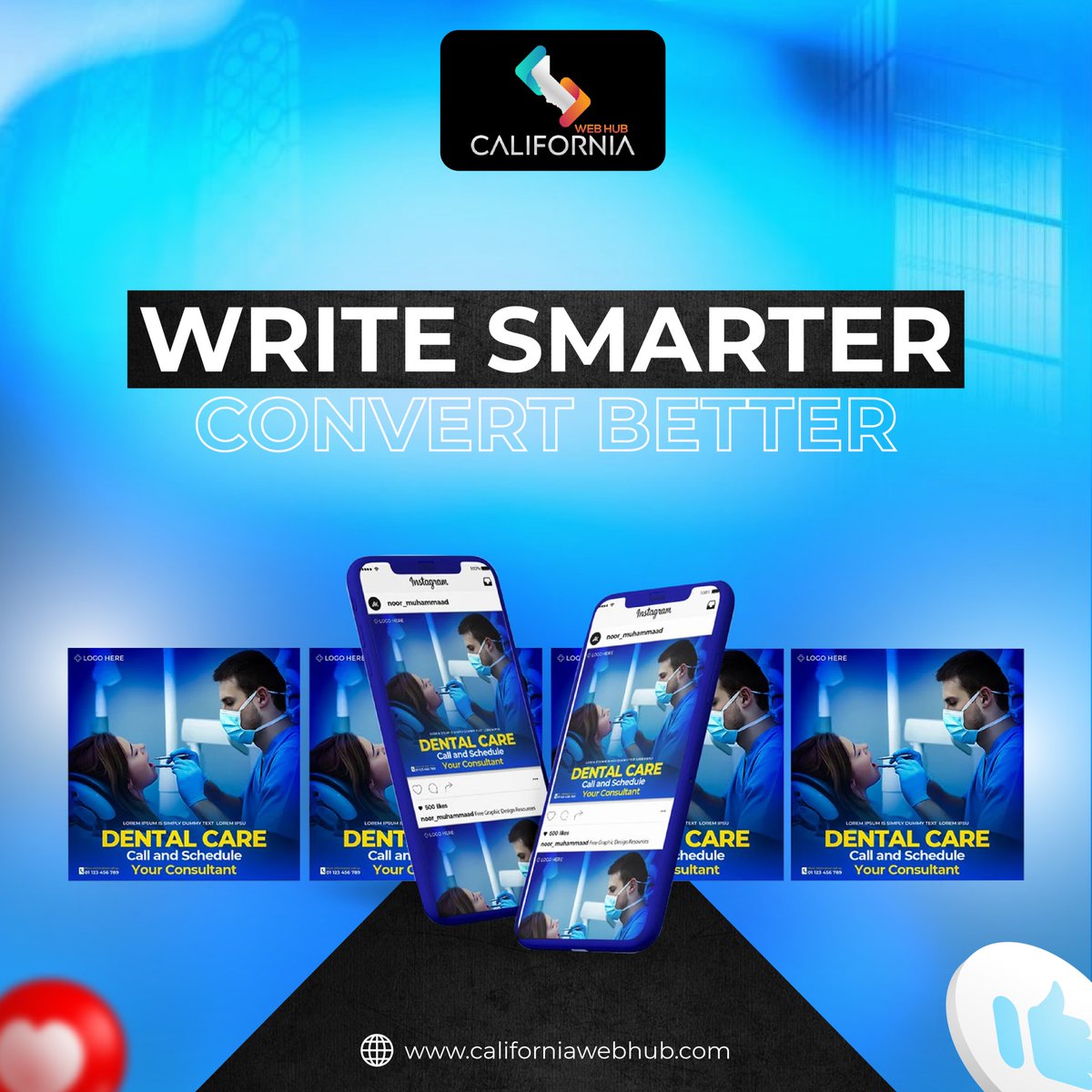 cawebhub's tweet image. Words matter. Our expert writers craft clear, compelling content that drives ROI — whether it’s for your website, blog, or marketing campaigns.

#CaliforniaWebHub #ContentWriting #CopywritingExperts #ROIContent #MarketingWords #WebsiteContent #WordsThatSell