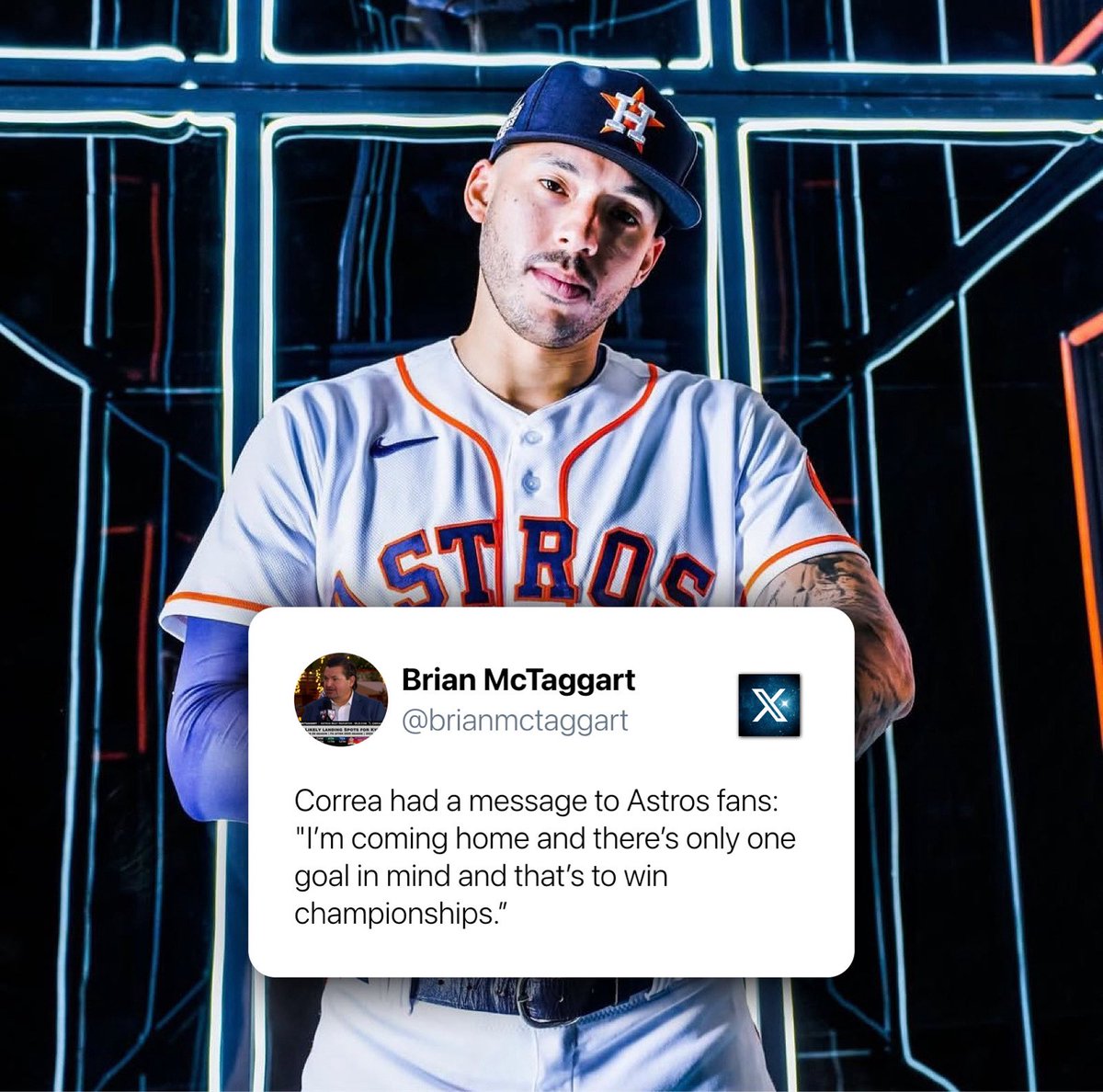 A message from Carlos Correa! #Astros