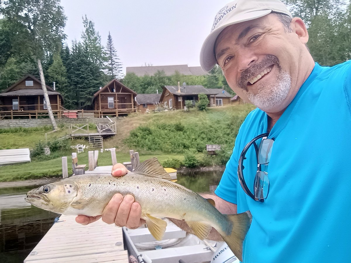 markrcaron's tweet image. Fishing in Maine!