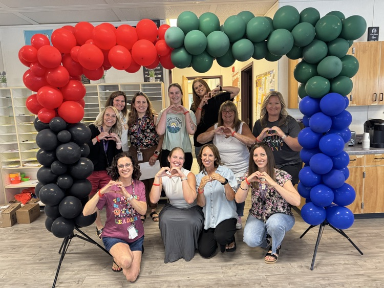 JulieCroy11's tweet image. We are excited for the 2025-2026 school year!  The first week was full of activities to help build community and a positive school culture💜💛#weareBUSD #lvpride