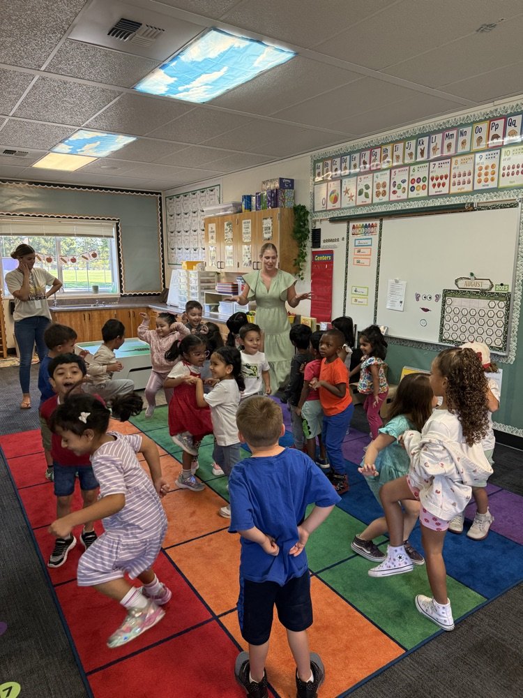 JulieCroy11's tweet image. We are excited for the 2025-2026 school year!  The first week was full of activities to help build community and a positive school culture💜💛#weareBUSD #lvpride