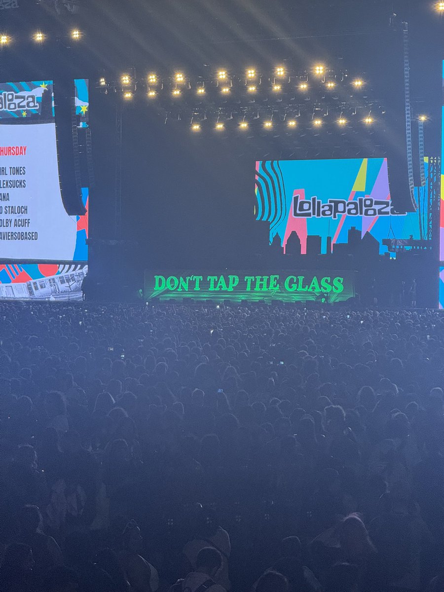 DONT TAP THE GLASS