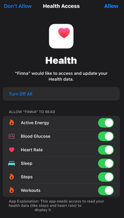 We're excited to share three major updates that reflect our long-term vision for Finna — bridging health, utility, and real community value in Web3. 🧵👇

📱 1. iOS Health App Integration
We're currently developing a tracker that fully integrates with the native Apple Health app.