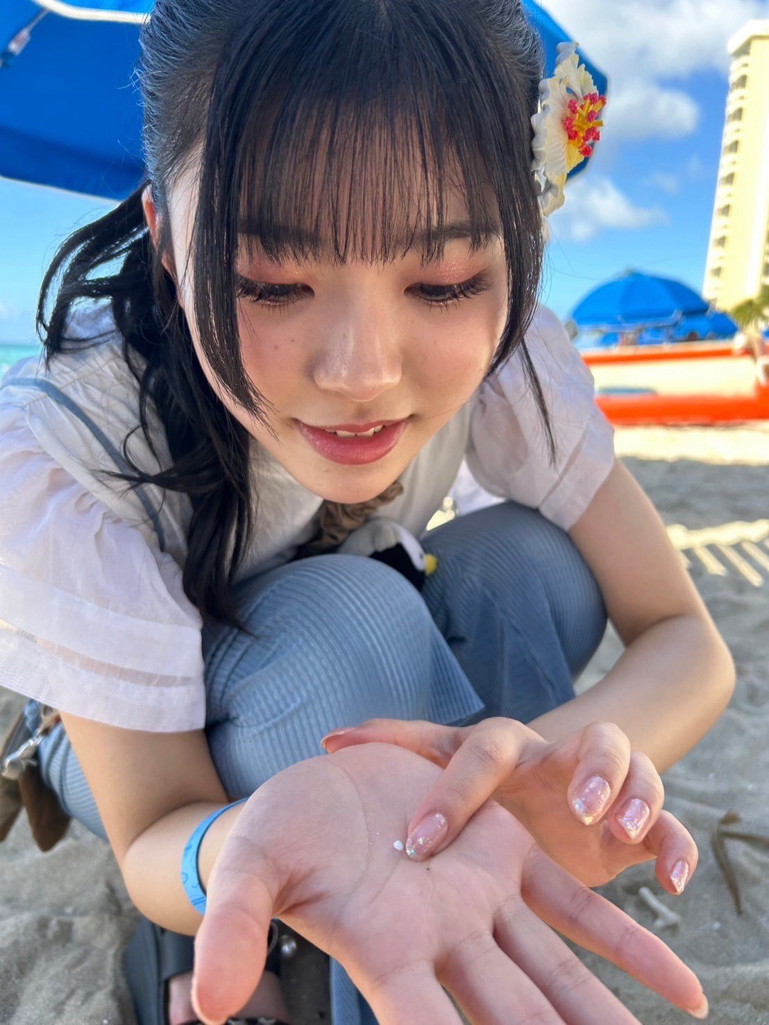 NMB48 生写真　チューストライク　黒島咲花　直筆 NMB48 生写真 チューストライク 黒島咲花 直筆 - メルカリ