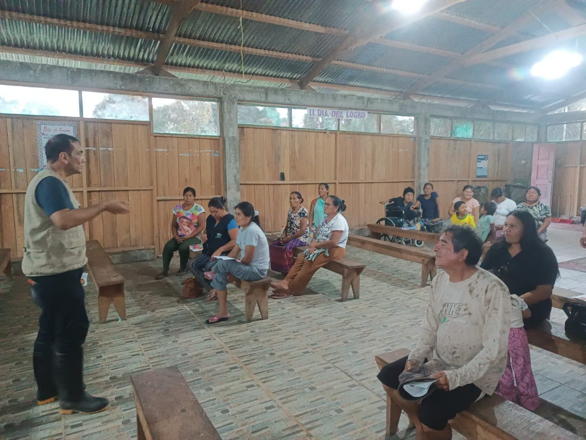 🧪Durante julio de 2025, el equipo cualitativo del estudio “Factores higieno-ambientales y prevalencia del tracoma en Madre de Dios”, liderado por la Dra. Evelyn Munayco P., inició el trabajo de campo en comunidades nativas... 
Seguir leyendo en acortar.link/vZarTR 😀📖