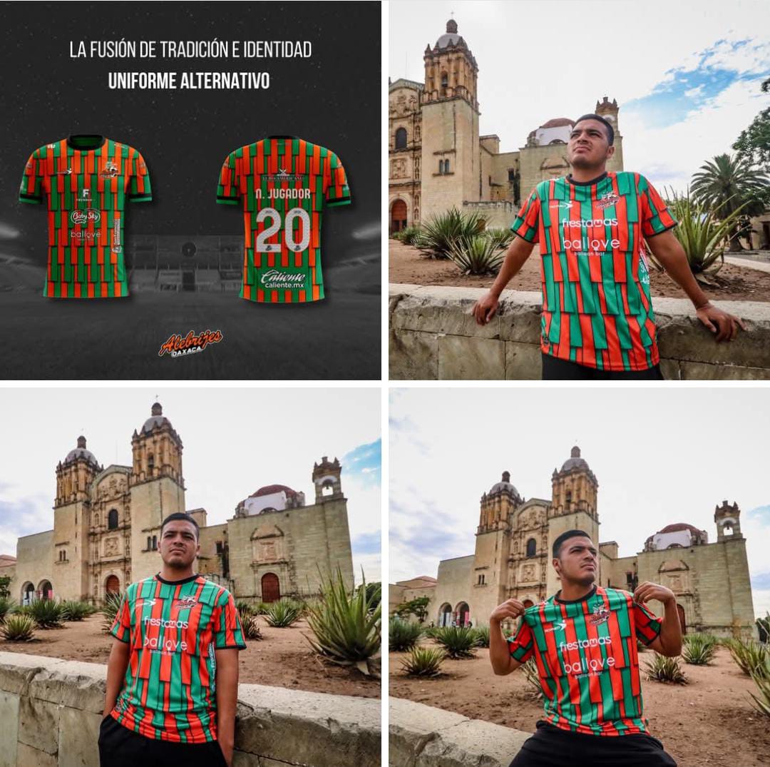 ¡El Tiliche es la inspiración del jersey de Alebrijes Oaxaca! ⚽
