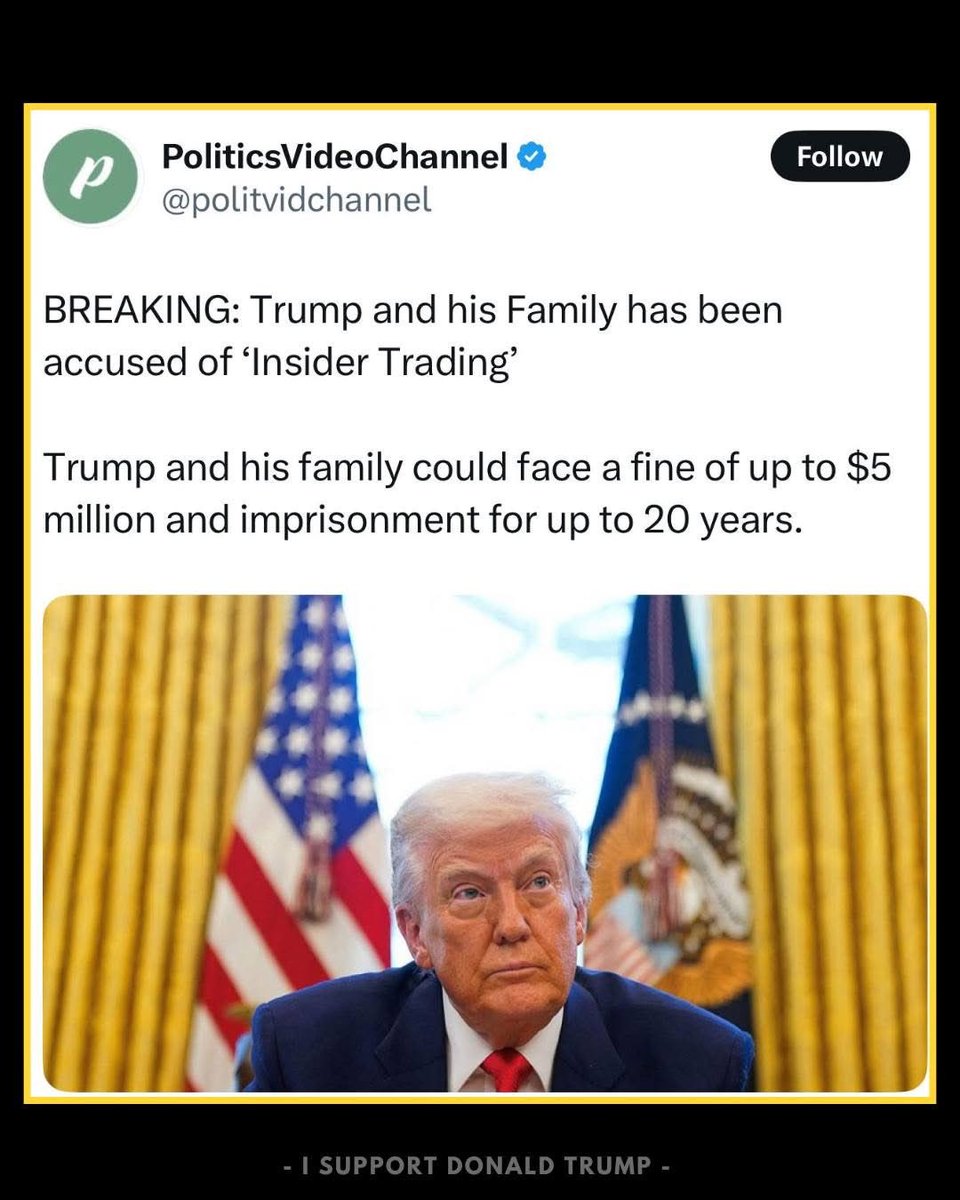 Pelosi and Democrats call out Trump for insider trading.

Classic move, accusing others of what they're doing themselves.