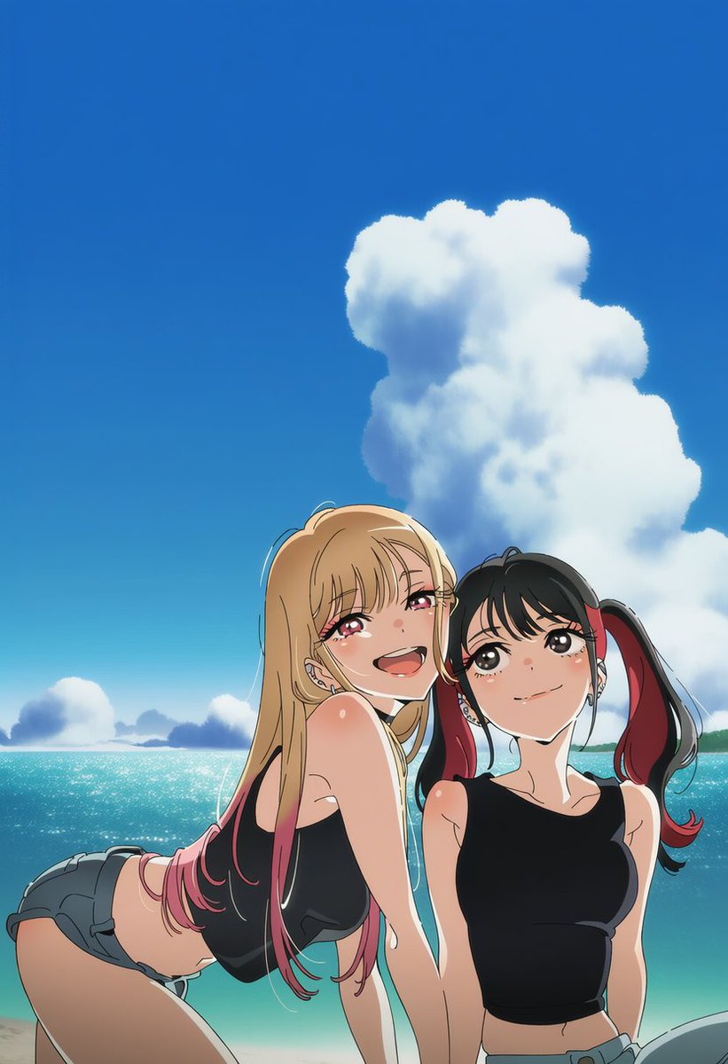 海夢&amp;乃羽
この2人好きなんですよね
#着せ恋  #着せ恋アニメ #MyDressUpDarling