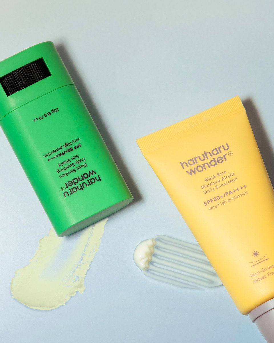 haruharuwonder_'s tweet image. are you the type to swipe a sunstick without thinking?
or apply sunscreen everywhere with care?

either way, we got you☀️
#dailysunscreen #spf50 haruharuwonder.com