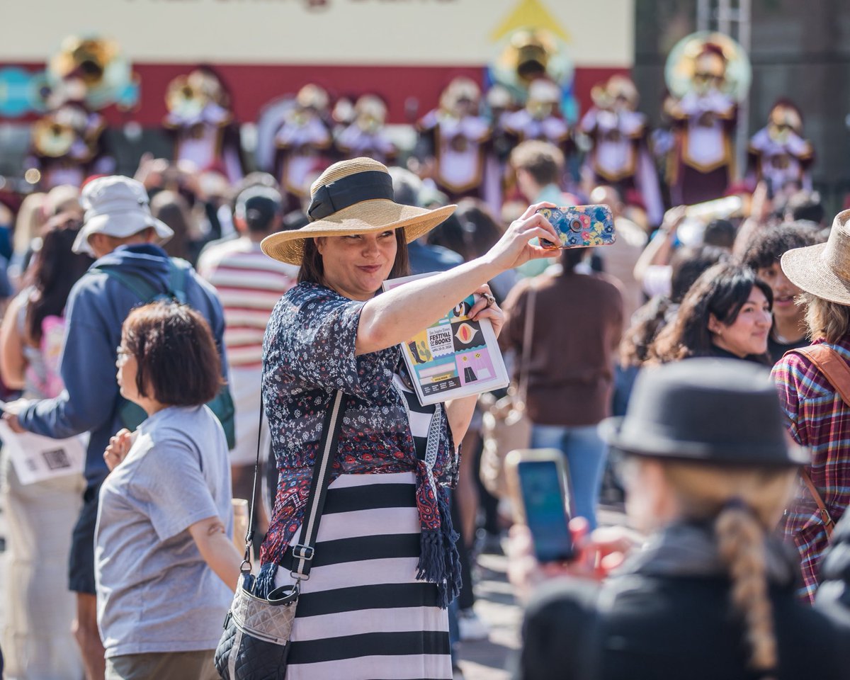 Mentally, we’re here. 🥰 📚 ICYMI save the date! 🗓️ The L.A. Times Festival of Books is BACK April 18–19, 2026! 💞 <a href="/USC/">USC</a>