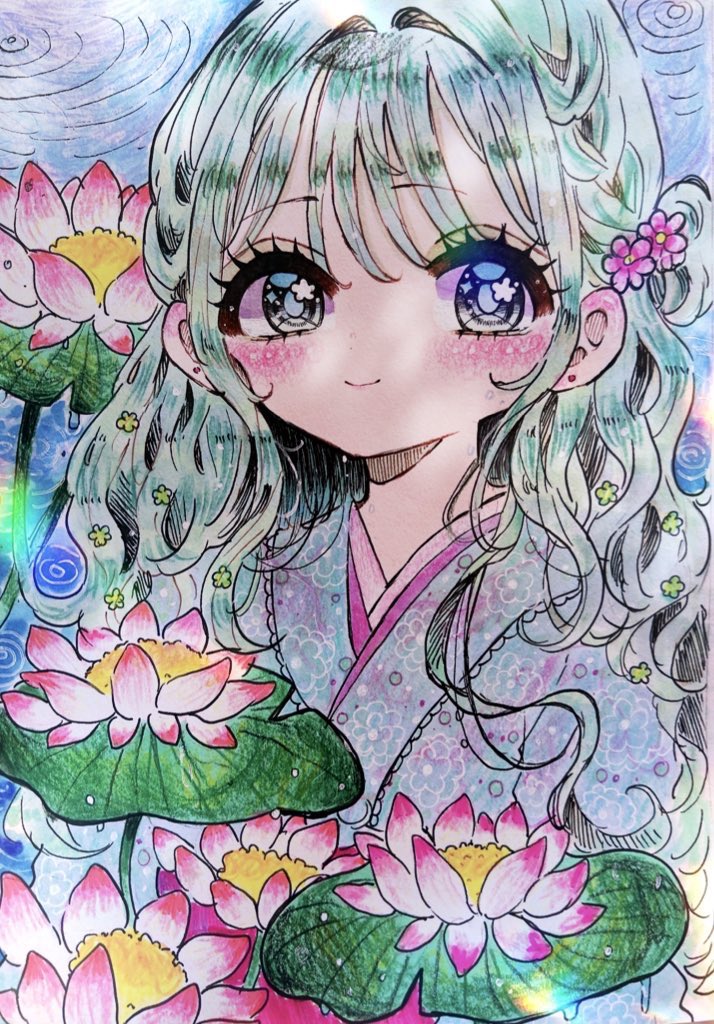 コピック⭐︎水彩⭐︎漫画 🐰ももうさぎ🐰💗水彩とコピック💗 on X: