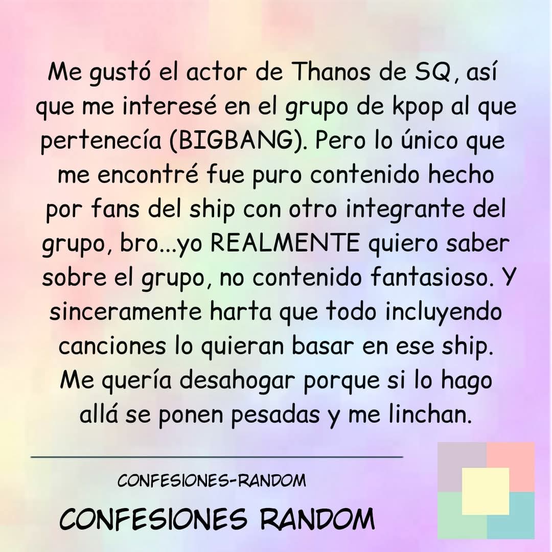 Voy a dejar esto aquí porque me dio mucha risa jajaja 
Dejen a la gente ser delulu, que daño les hace xD