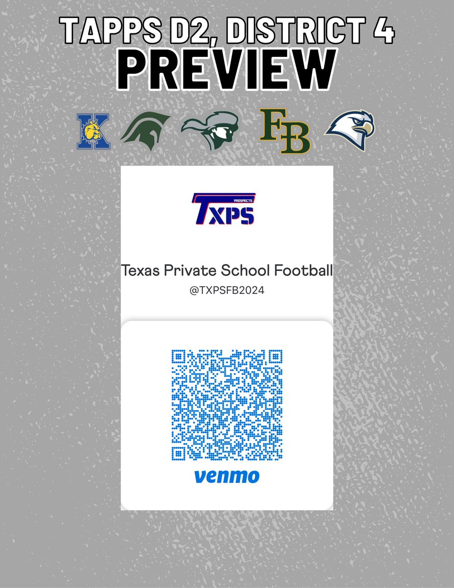 Texas Private School Football (@txprivatefbguy) on Twitter photo 🚨 2025 Season Preview 🚨
Fort Bend Christian
TAPPS D2, District 4
Team: <a href="/FBCAathletics/">Fort Bend Christian Academy Athletics</a>
HC: <a href="/Coach_Hoff28/">Ben Hoffmeier</a>
RC: <a href="/CoachMac_FBCA/">Coach Mac</a>
<a href="/KoleWhiddon/">Kole</a>
<a href="/Jonah_Kalu90/">Jonah Kalu</a>
<a href="/Trace_Holster/">Trace Holster</a>
<a href="/T2WilliamsJr/">Tramon “T2” Williams Jr.</a>
<a href="/DonnieAveryJr1/">Donnie Avery Jr</a>
<a href="/Mario_gonza22/">Mario Gonzalez</a>
<a href="/GioGonzalez0/">Gio Gonzalez</a>
<a href="/will_kipp20/">William Kipp</a>
<a href="/Pwad2026/">Patrick Wadlington</a>
<a href="/BraydenTibbQB27/">Brayden Tibbetts</a> 🚨 2025 Season Preview 🚨
Fort Bend Christian
TAPPS D2, District 4
Team: <a href="/FBCAathletics/">Fort Bend Christian Academy Athletics</a>
HC: <a href="/Coach_Hoff28/">Ben Hoffmeier</a>
RC: <a href="/CoachMac_FBCA/">Coach Mac</a>
<a href="/KoleWhiddon/">Kole</a>
<a href="/Jonah_Kalu90/">Jonah Kalu</a>
<a href="/Trace_Holster/">Trace Holster</a>
<a href="/T2WilliamsJr/">Tramon “T2” Williams Jr.</a>
<a href="/DonnieAveryJr1/">Donnie Avery Jr</a>
<a href="/Mario_gonza22/">Mario Gonzalez</a>
<a href="/GioGonzalez0/">Gio Gonzalez</a>
<a href="/will_kipp20/">William Kipp</a>
<a href="/Pwad2026/">Patrick Wadlington</a>
<a href="/BraydenTibbQB27/">Brayden Tibbetts</a>