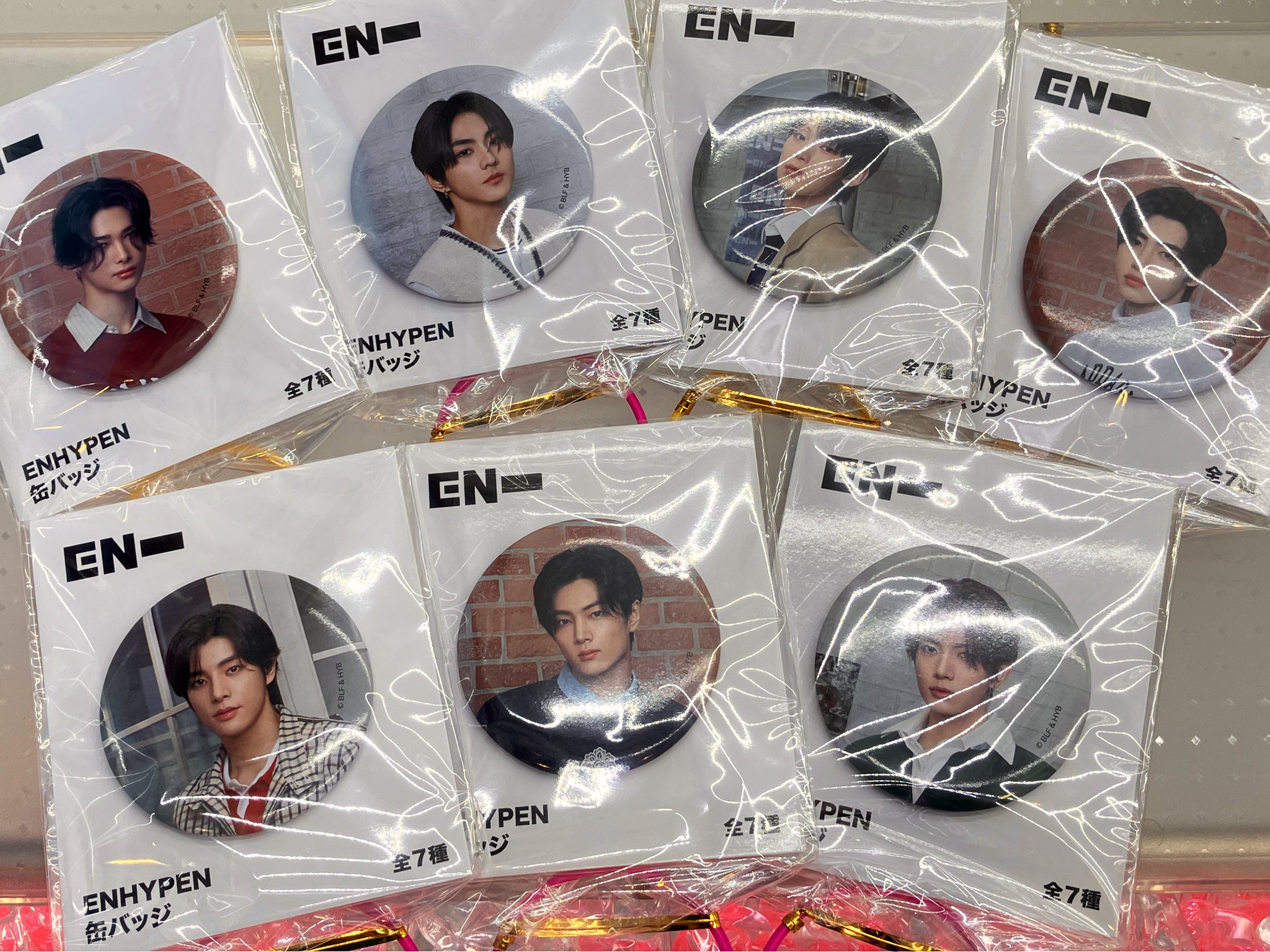 ENHYPEN 缶バッジ ENHYPEN 缶バッジ｜プライズ・くじ・グッズ情報ならセガプラザ
