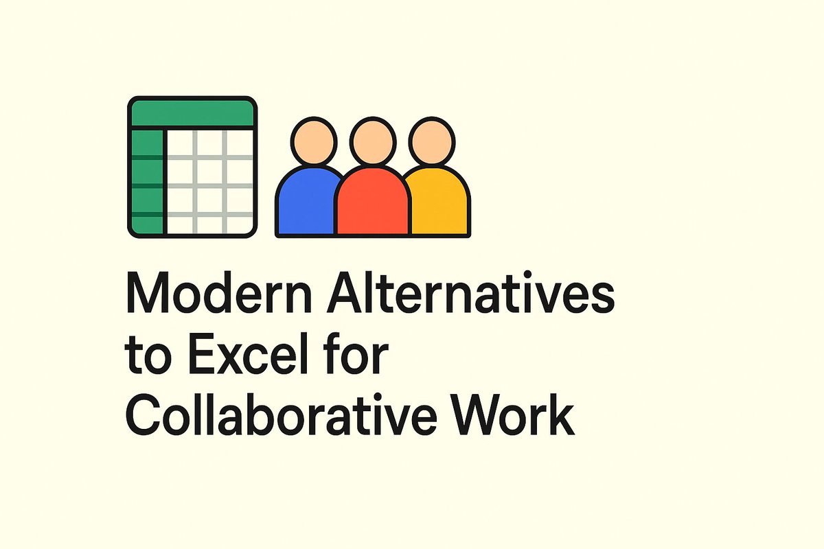 bytenesttech's tweet image. Tired of Excel holding your team back?
 ✅ Real-time editing
 ✅ Cloud access
 ✅ Automations
 Check out these powerful Excel alternatives 👉bytenest.tech/modern-alterna…
 #ExcelAlternatives #ProductivityTools #Teamwork