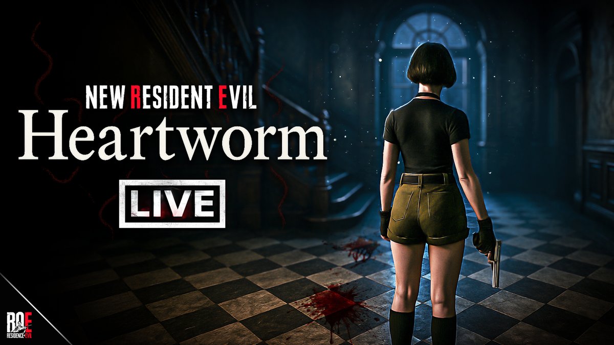 🔴LIVE! ► youtube.com/live/jRx3FvS4K… - HEARTWORM | New RESIDENT EVIL Inspired Survival Horror (2025) | Gameplay &amp; First Impressions

#heartwormgame #residentevil #survivalhorror