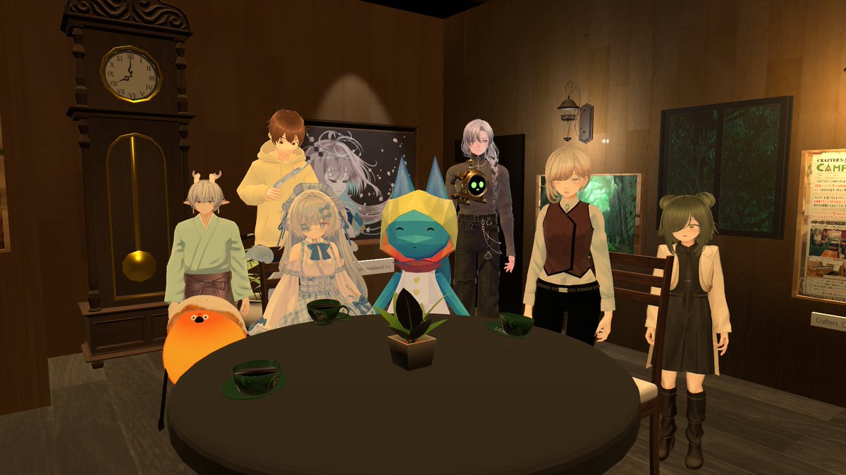 #VRCノマド会
昨日のイベント